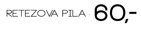 řetězová pila cena